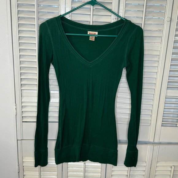 Mossimo Supply Co. Tops - Emerald green long sleeve